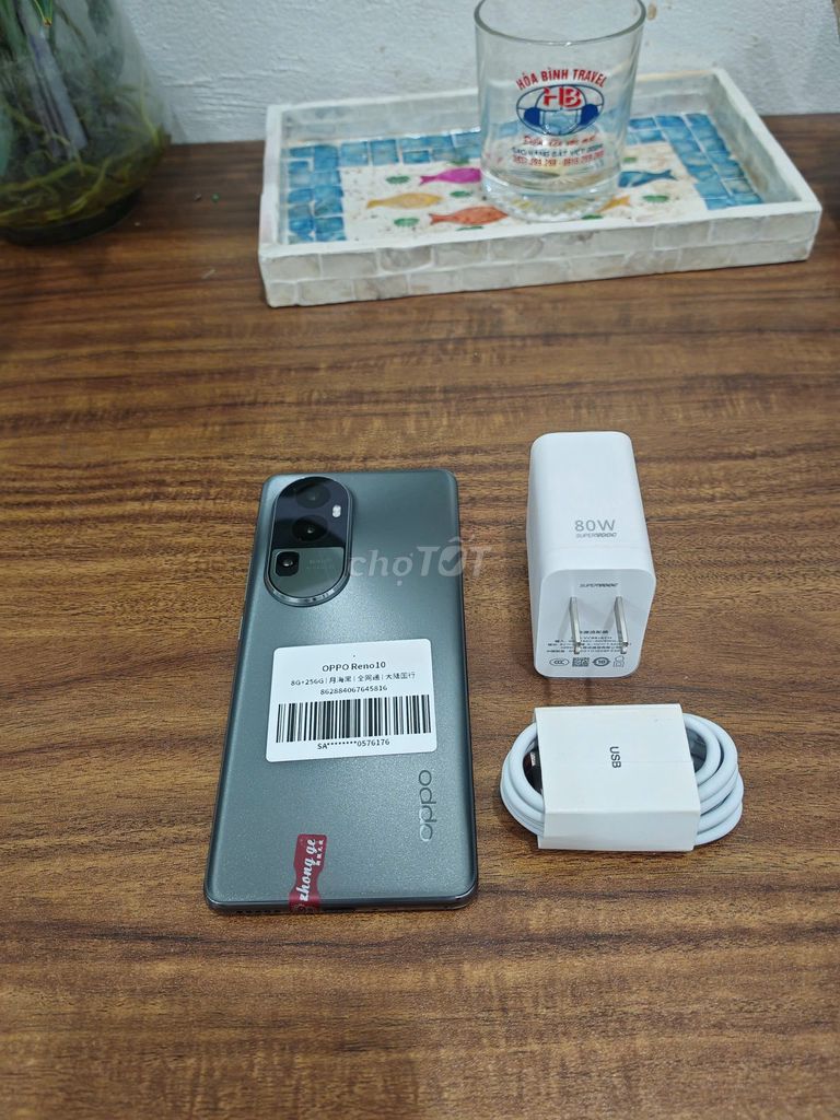 Oppo Reno 10 5G Đen 8/256 sạc 80w có ship COD. Mua bán Điện thoại tại Quận Hoàng Mai Hà Nội được đăng bởi Trần Ngọc Hiếu hình 1