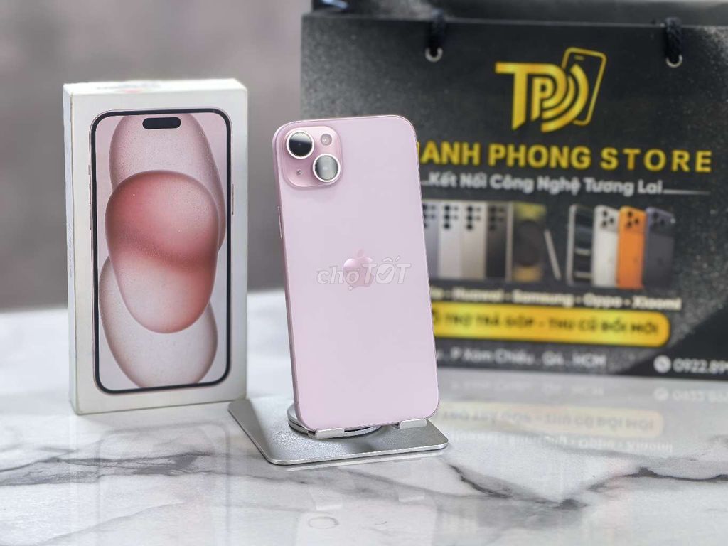 IPhone 15 Plus Zin Đét, Pin zin 94% Mỹ. Mua bán Điện thoại tại Quận 4 Tp Hồ Chí Minh được đăng bởi Thanh Phong Mobile hình 1