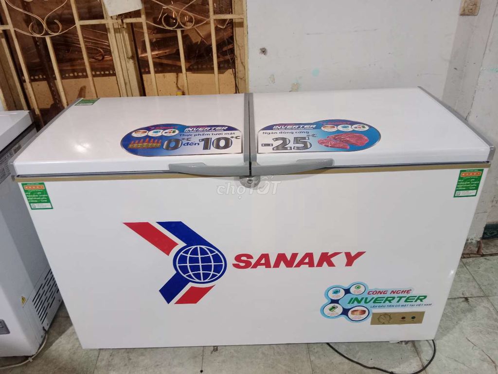 Bán tủ đông Sanaky Inverter 400 lít