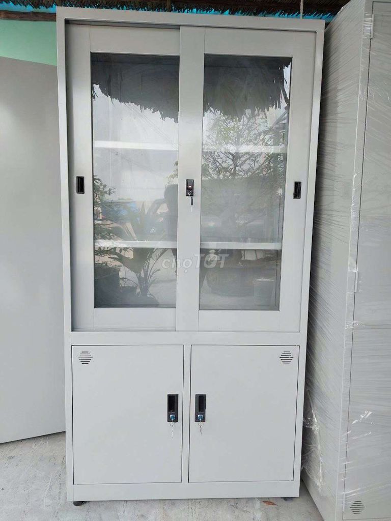 Tủ sắt để tài liệu 1,8m x 0,45m x 0,9m. Mua bán Đồ dùng văn phòng tại Quận 11 Tp Hồ Chí Minh được đăng bởi kệ sắt giá rẻ hình 1
