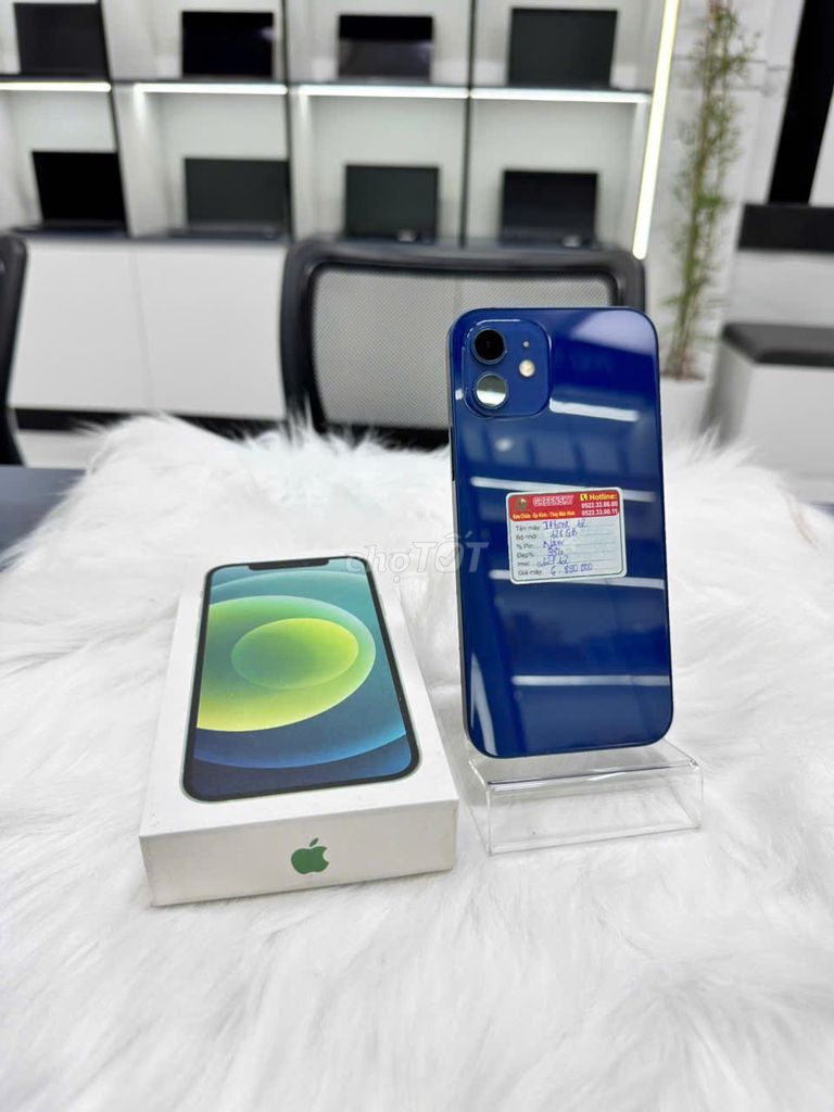 Apple iPhone 12 128GB Xanh Quốc Tế. Mua bán Điện thoại tại Quận Ninh Kiều Cần Thơ được đăng bởi Greenskytech hình 1