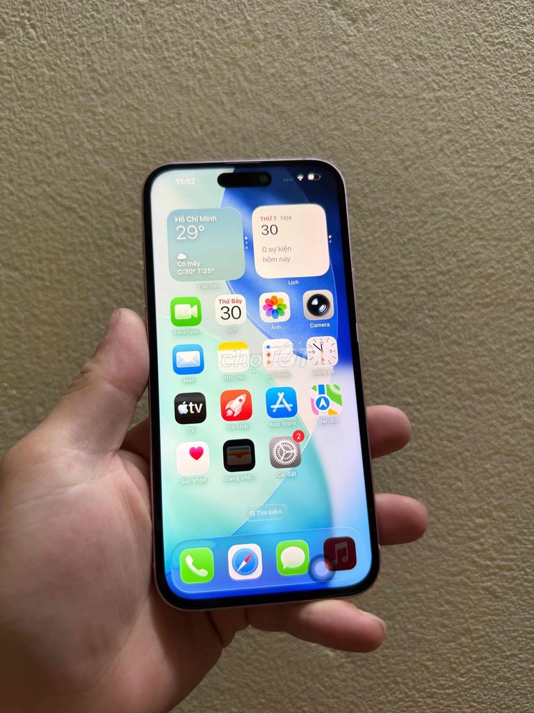 15pl lock Hồng 128gb. Mua bán Điện thoại tại Quận Long Biên Hà Nội được đăng bởi ĐA Mobile hình 1