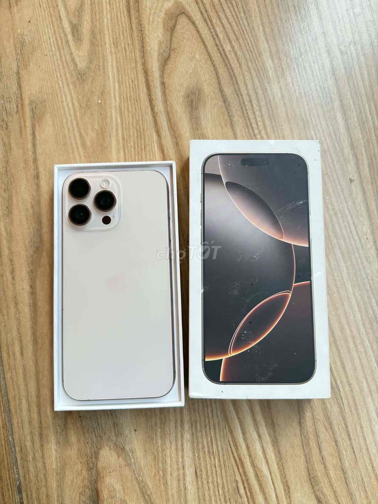 Apple iPhone 16 Pro Max 512GB Vàng. Mua bán Điện thoại tại Huyện Long Thành Đồng Nai được đăng bởi Tam Huynh hình 1