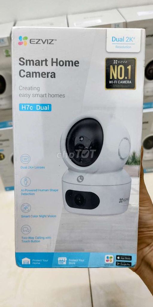 Camera an ninh EZVIZ H7C Dual. Mua bán Máy ảnh, Máy quay tại Quận Bắc Từ Liêm Hà Nội được đăng bởi đồ cũ đồ mới hình 1