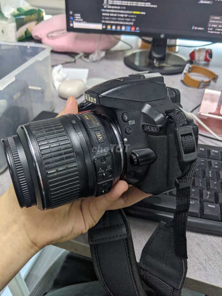 Máy ảnh Nikon D5300 Đen. Mua bán Máy ảnh, Máy quay tại Quận Bắc Từ Liêm Hà Nội được đăng bởi Long Tran hình 1