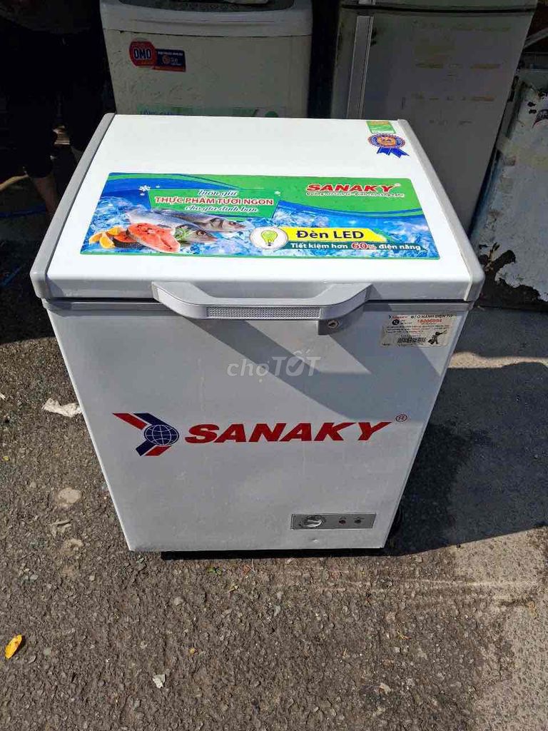 Thanh lý tủ đông sanaky 100L zin đẹp có BH