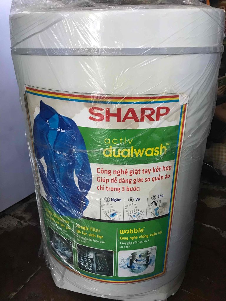 máy giặt Shap 7kg