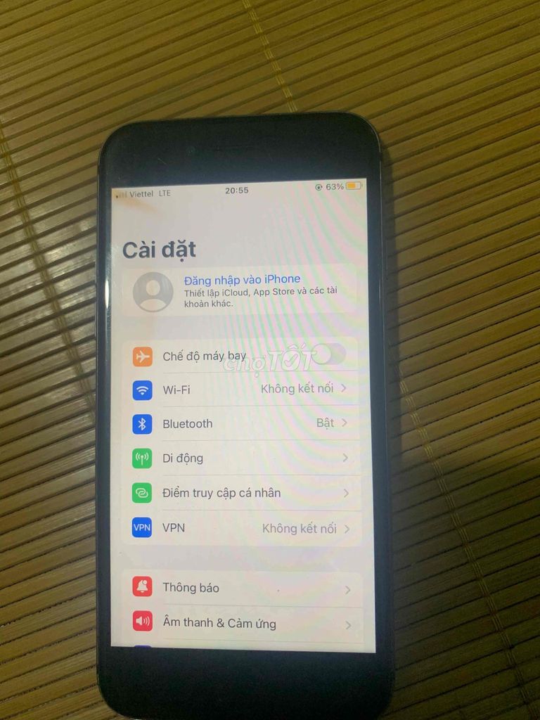 Apple iPhone 8 Đen 72%. Mua bán Điện thoại tại Huyện Mê Linh Hà Nội được đăng bởi Đức3110 hình 1