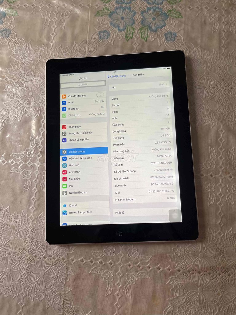 apple ipad thanh lý. Mua bán Máy tính bảng tại Quận Gò Vấp Tp Hồ Chí Minh được đăng bởi hoàng nam hình 2