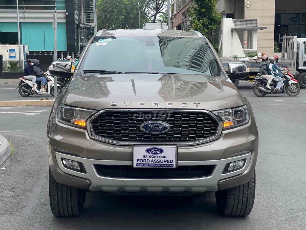 Hãng Ford bán Everest Titan 1 cầu 2020 đã test hãg