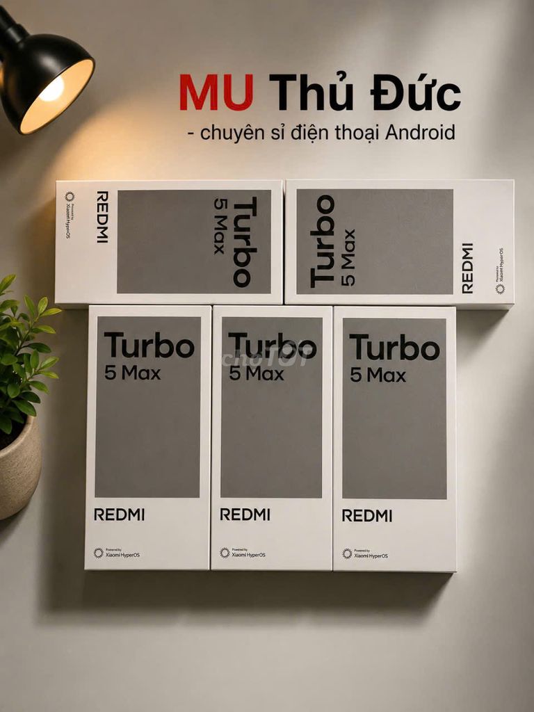 Xiaomi Redmi Turbo 5 Max (12+256Gb) New Seal BH 6T. Mua bán Điện thoại tại Thành phố Thủ Đức Tp Hồ Chí Minh được đăng bởi Mu Android Thủ Đức HCM hình 1