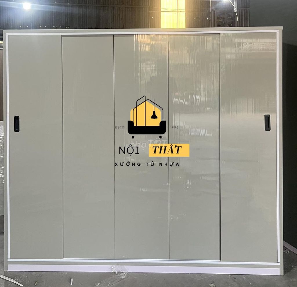 Tủ quần áo Nhựa Đài Loan 1m8 x 1m85 x 45cm Xám. Mua bán Tủ, kệ gia đình tại Huyện Đức Hòa Long An được đăng bởi Nội thất giá xưởng hình 1