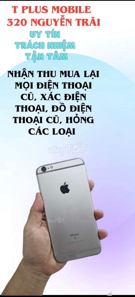 Apple iPhone 6s Plus. Mua bán Điện thoại tại Thành phố Huế Thừa Thiên Huế được đăng bởi T PLUS MOBILE MUA BÁN ĐIỆN THOẠI hình 1