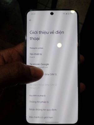 Google Pixel 8 Lock đẹp 98 full áp bán or giao lưu. Mua bán Điện thoại tại Quận Thanh Khê Đà Nẵng được đăng bởi T viết hoa