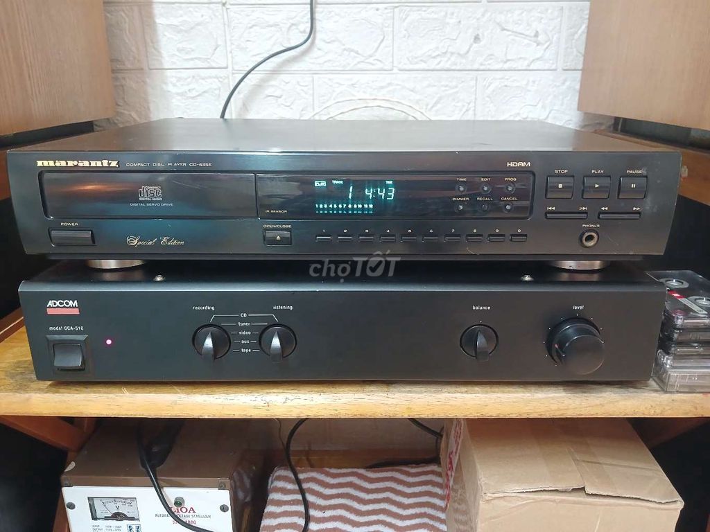 CD marantz 63se. Mua bán Tivi, Âm thanh tại Quận Gò Vấp Tp Hồ Chí Minh được đăng bởi Anh Tuấn  hình 1