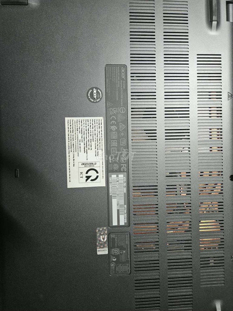Acer Aspire 7 Gaming i5-12450H 15.6 inch 8GB/512GB. Mua bán Laptop tại Thành phố Thủ Đức Tp Hồ Chí Minh được đăng bởi Ngọc Hải hình 1
