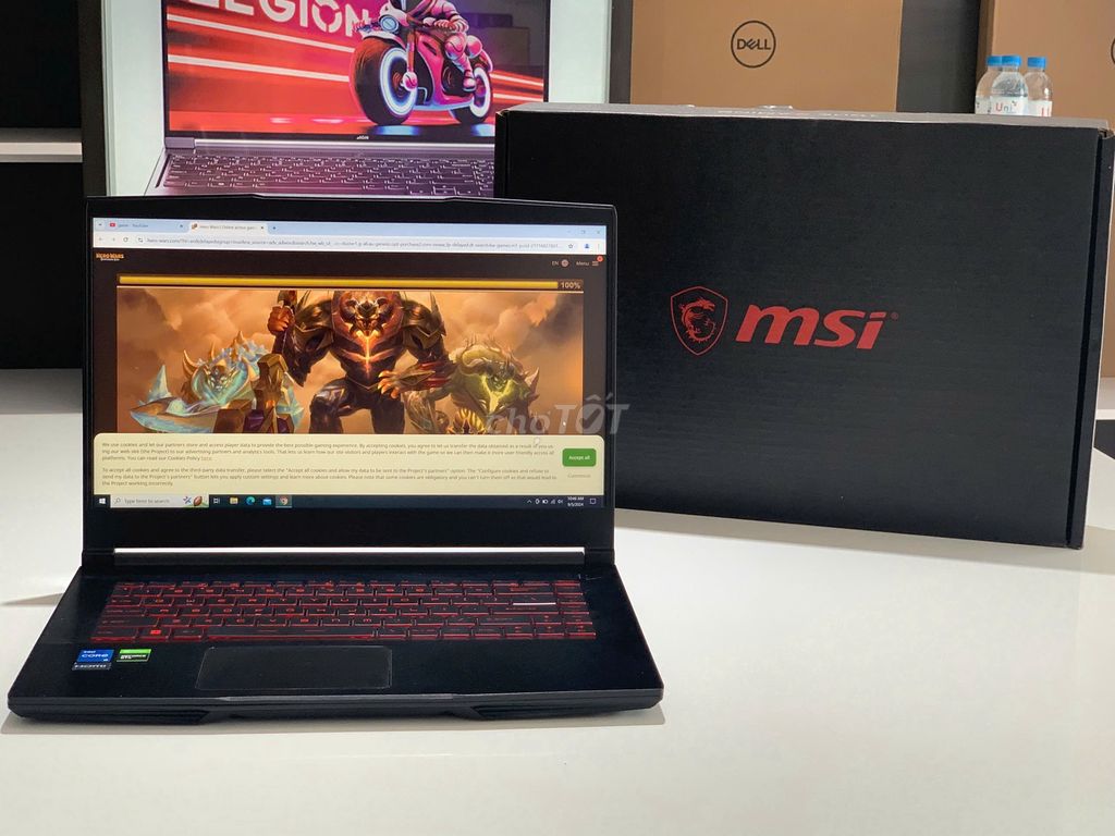 MSI |CORE I5-11400H|8GB\512GB-RTX 3050 -CHIẾN GAME