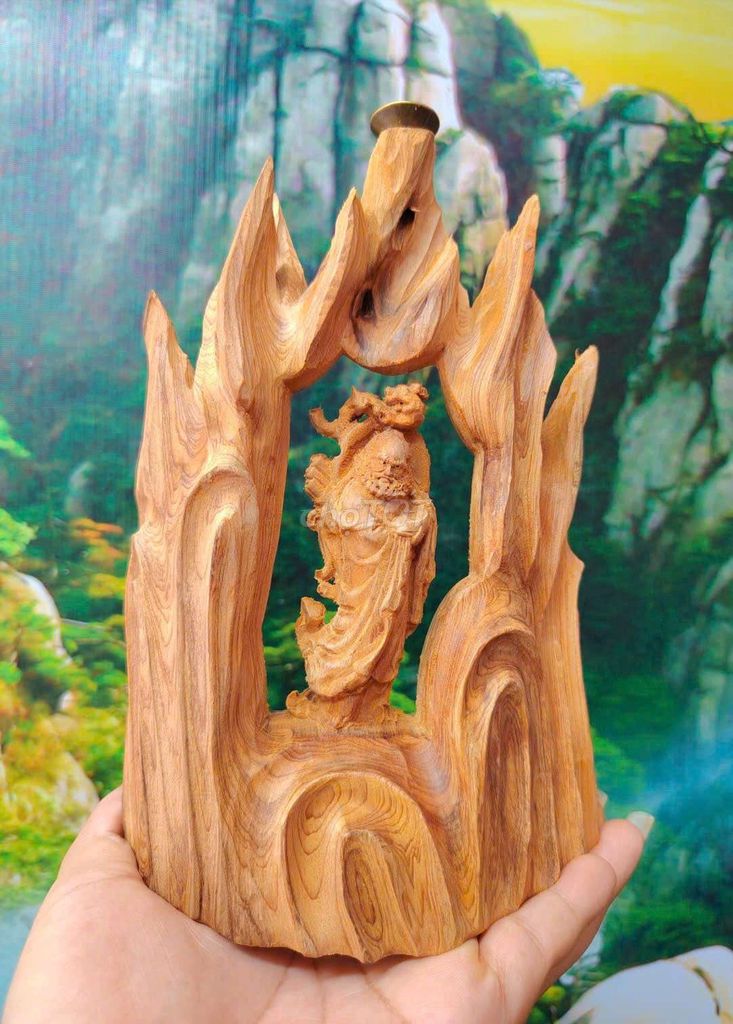 Tượng  hình Đạt Ma rất thơm . Mua bán Đồ sưu tầm, đồ cổ tại Quận Lê Chân Hải Phòng được đăng bởi Nguyễn Hiếu hình 1