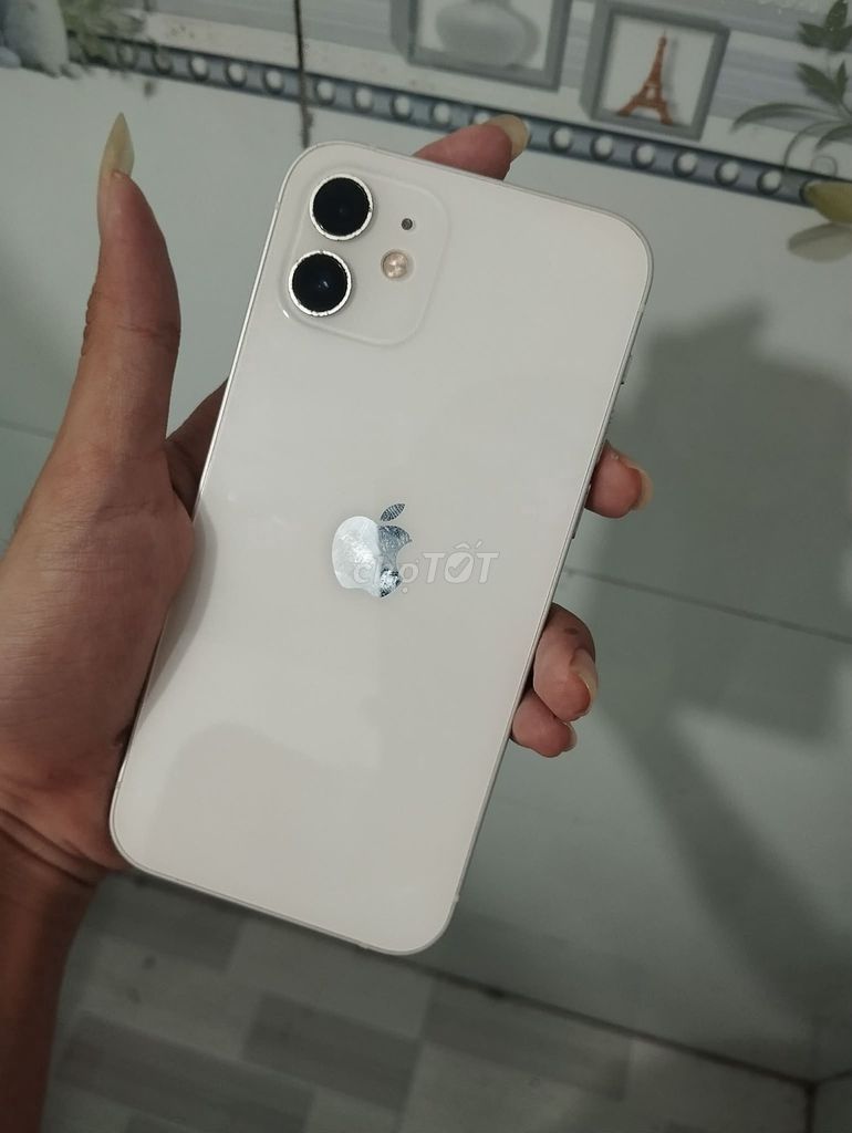 Apple iPhone 12 128GB Trắng. Mua bán Điện thoại tại Huyện Châu Thành A Hậu Giang được đăng bởi 23 Phạm Hoàng Anh hình 1