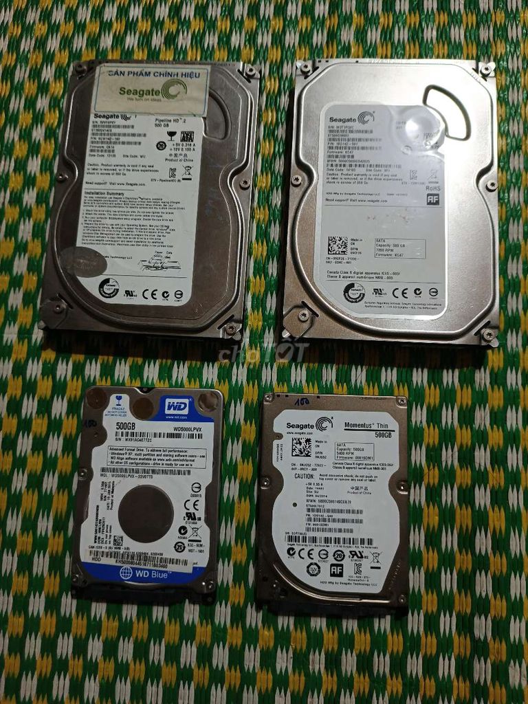 Ổ cứng HDD Seagate 500GB. Mua bán Linh kiện (RAM, Card...) tại Huyện Phú Lương Thái Nguyên được đăng bởi Hoàng Vũ Điện hình 1