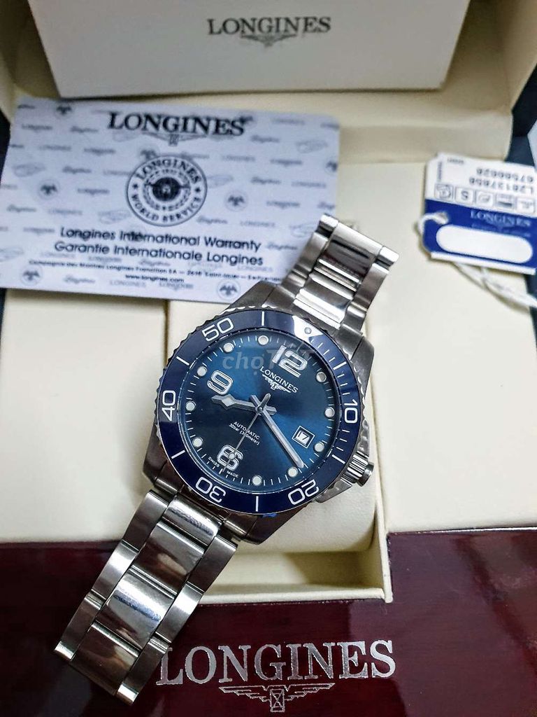 Đồng hồ cơ Longines Conquest. Mua bán Đồng hồ tại Quận 8 Tp Hồ Chí Minh được đăng bởi Minh Long  hình 1