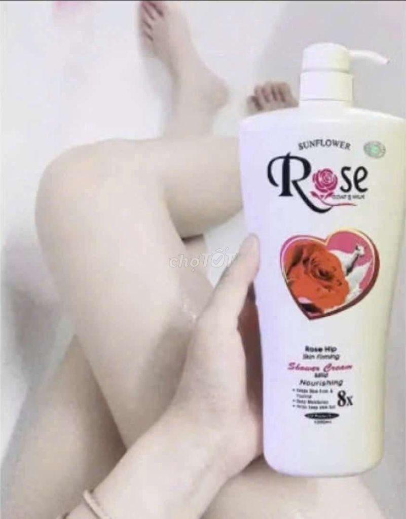 Sữa tắm Sunflower Rose 1200ml Sữa dê. Mua bán Phụ kiện thời trang khác tại Thành phố Vĩnh Long Vĩnh Long được đăng bởi ST STORE chuyên sỉ hình 1