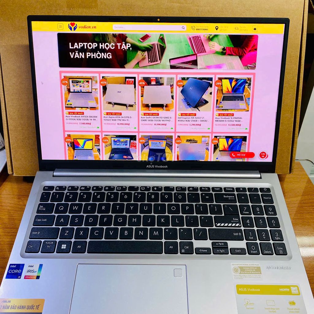 Asus Vivobook 15 OLED A1505VA i9-13900H-16G-1000GB. Mua bán Laptop tại Quận Ninh Kiều Cần Thơ được đăng bởi Võ Diện hình 4