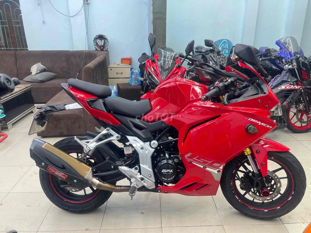 GPX Demon 150GR 2018 máy zin biển số thành phố. Mua bán Xe máy tại Huyện Bình Chánh Tp Hồ Chí Minh được đăng bởi Phong Vũ hình 3