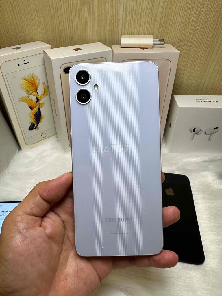 Samsung Galaxy A05 zin full 128G. Mua bán Điện thoại tại Huyện Gò Công Tây Tiền Giang được đăng bởi Điện Thoại Giá Rẻ hình 1
