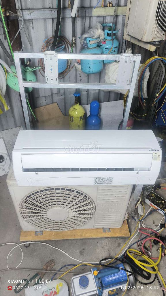 Máy lạnh nội địa nhật Hitachi 1.5hp inverter 7tr. Mua bán Máy lạnh, điều hoà tại Quận 8 Tp Hồ Chí Minh được đăng bởi Điện Lạnh Hiền  hình 1