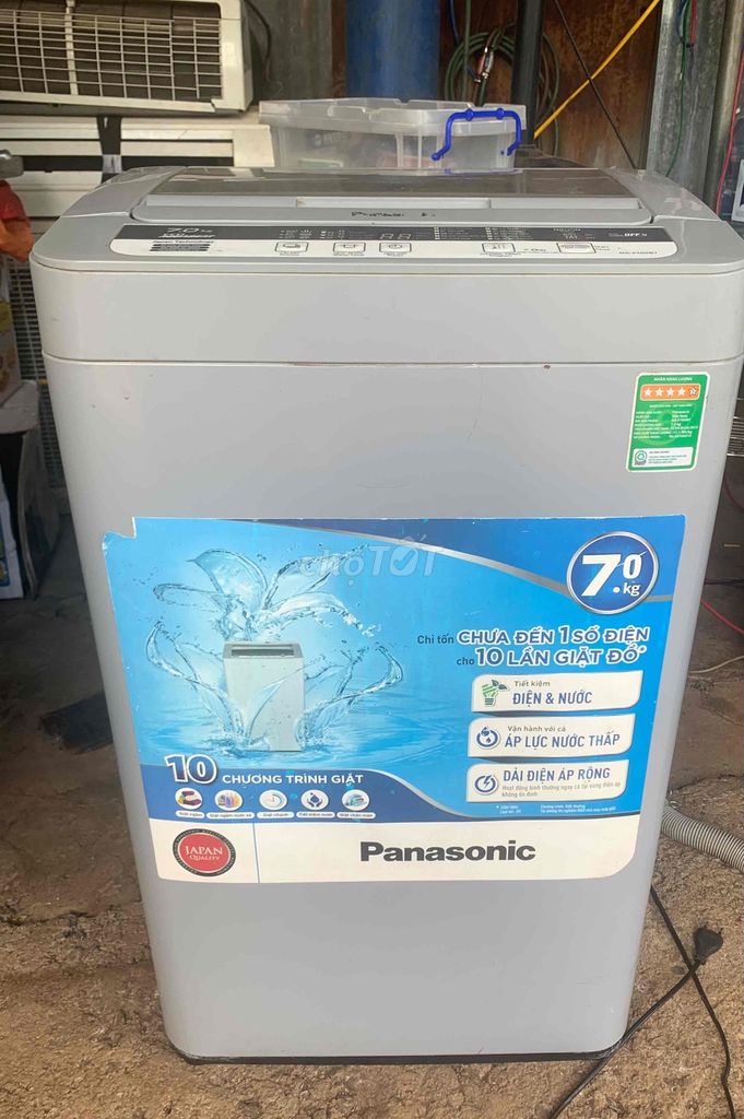 Máy giặt Panasonic 7kg Xám. Mua bán Máy giặt tại Thành phố Buôn Ma Thuột Đắk Lắk được đăng bởi anh nguyet ly hình 1