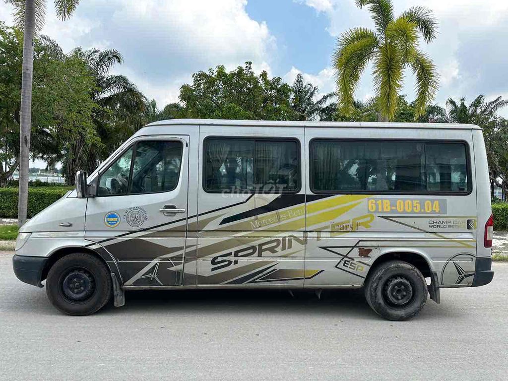 Mercedes Sprinter đời 2005 3 chỗ/940kg. Mua bán Ô tô tại Quận 12 Tp Hồ Chí Minh được đăng bởi A Kha hình 3