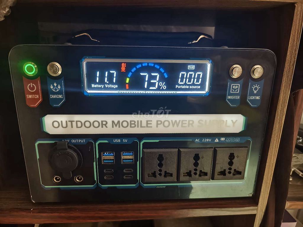 Trạm điện di động 1100W. Mua bán Đồ chuyên dụng, Giống nuôi trồng tại Huyện Châu Phú An Giang được đăng bởi Nguyễn hình 1