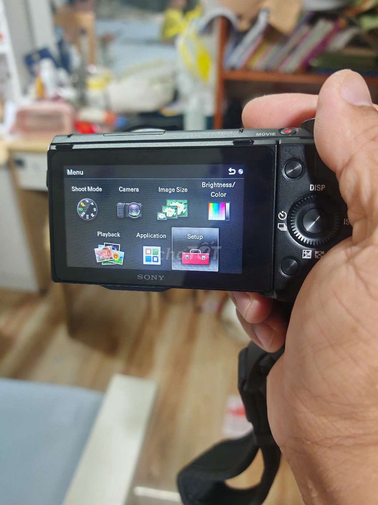 Máy ảnh Sony NEX-5R Đen. Mua bán Máy ảnh, Máy quay tại Thành phố Cà Mau Cà Mau được đăng bởi Huấn Chuyên Decor hình 1