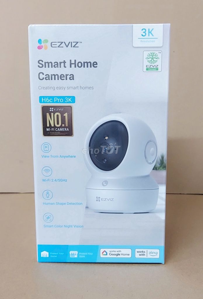 Cam IP H6C Pro 5MP chính hãng cómàu ban đêmsắc nét