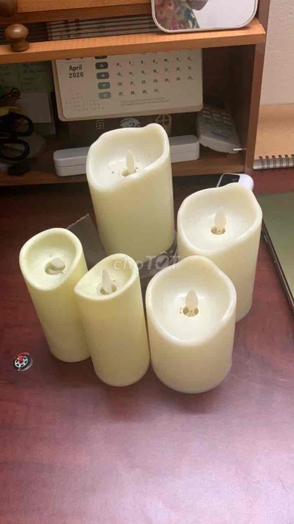 Nến điện tử Pin Trắng ngà. Mua bán Đèn tại Quận Gò Vấp Tp Hồ Chí Minh được đăng bởi Mai Anh hình 1