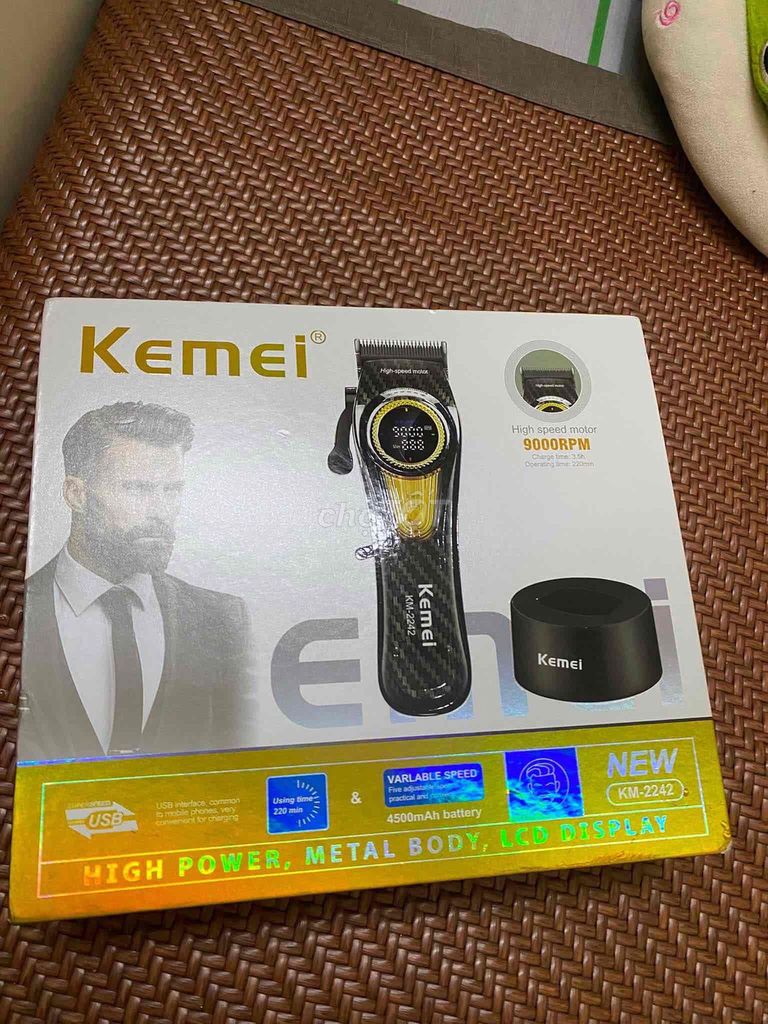 Tông đơ Kemei KM-2242 Nam. Mua bán Nội thất, đồ gia dụng khác tại Huyện Đông Anh Hà Nội được đăng bởi dao van son hình 1