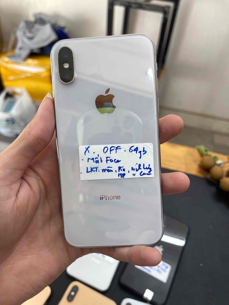 Apple iPhone X 64GB Bạc Face ID hỏng. Mua bán Điện thoại tại Quận Đống Đa Hà Nội được đăng bởi Cửa hàng điện thoại BKsmart hình 1