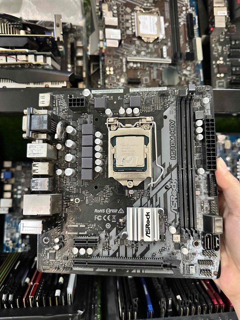 Bo mạch chủ Asrock H510M-HDV + i3 10105F.. Mua bán Linh kiện (RAM, Card...) tại Quận Gò Vấp Tp Hồ Chí Minh được đăng bởi Tình Nguyễn hình 1