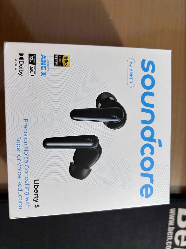 Tai nghe Anker Soundcore Liberty 5 Đen. Mua bán Tivi, Âm thanh tại Quận Bắc Từ Liêm Hà Nội được đăng bởi Mai Thiện hình 1