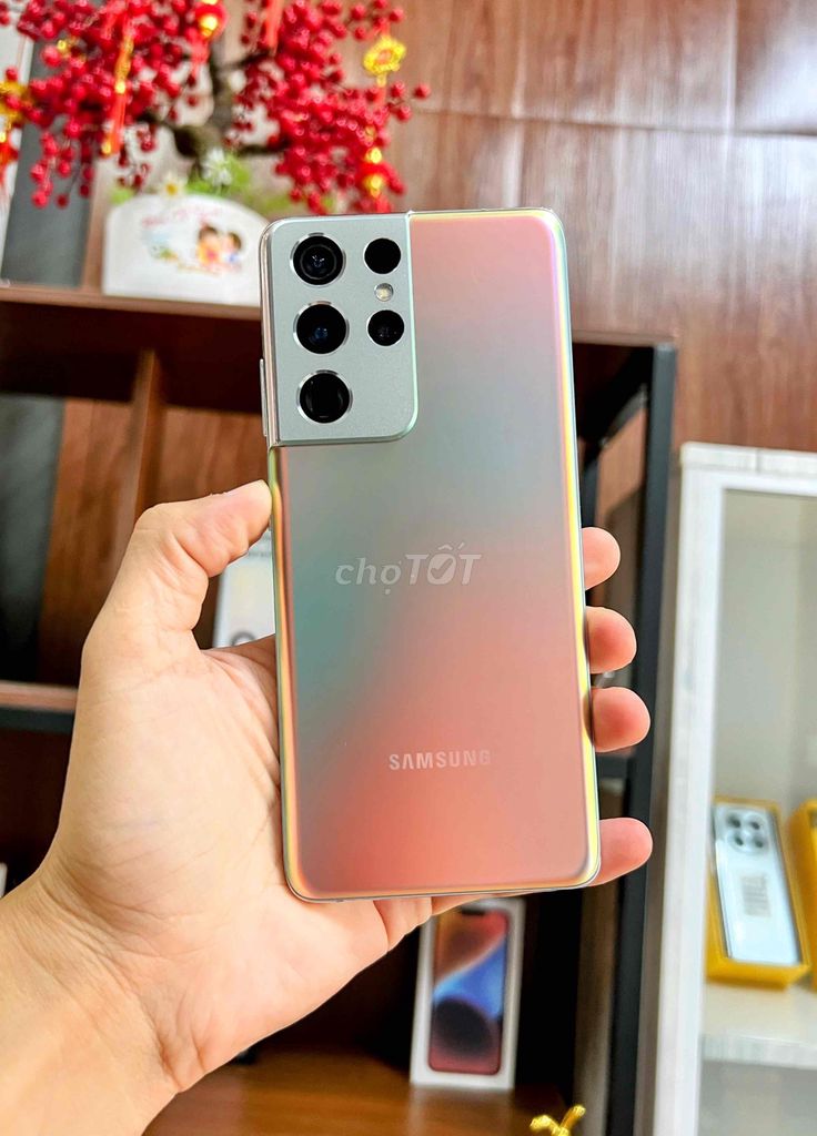 Samsung S21 Ultra 5G 128GB Sọc Chỉ. Mua bán Điện thoại tại Quận Cái Răng Cần Thơ được đăng bởi drphone hình 1