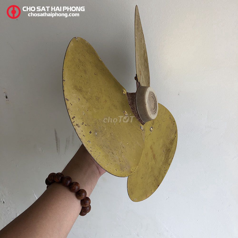 Cánh quạt điện Nhôm 3 cánh Vàng. Mua bán Quạt tại Quận Hải An Hải Phòng được đăng bởi Hải Đăng hình 1