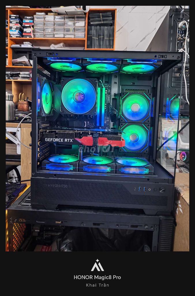 Máy tính để bàn Ryzen 7 5700x B550m 3060ti . Mua bán Máy tính để bàn tại Thành phố Nha Trang Khánh Hòa được đăng bởi Khai Trần hình 1