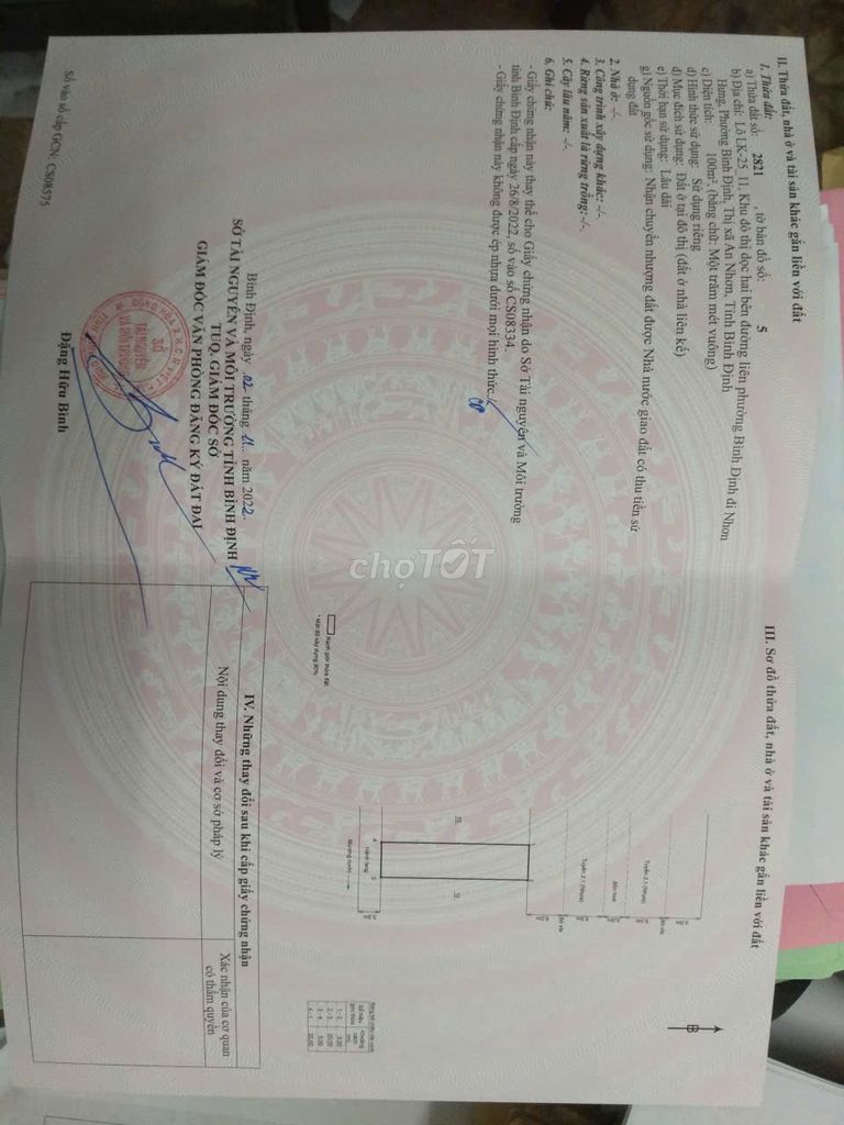 Cần sang lô lk 25, khu chợ mới an nhơn, sổ sẵn, công chứng ngay! Cần sang lô lk 25, khu chợ mới an nhơn, sổ sẵn, công chứng ngay!