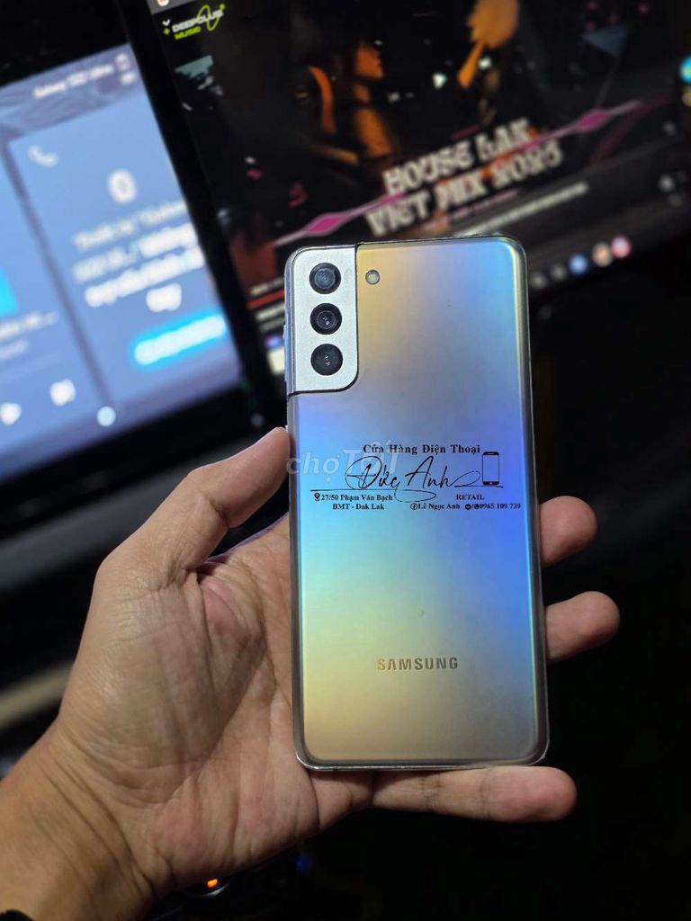 Samsung Galaxy S21 Plus 8GB/128GB Bạc. Mua bán Điện thoại tại Thành phố Buôn Ma Thuột Đắk Lắk được đăng bởi Đức Anh Retail hình 1