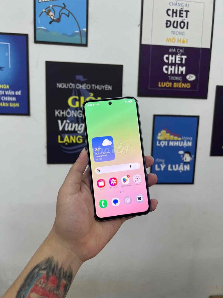 Samsung A56 128GB Xám. Mua bán Điện thoại tại Quận Đống Đa Hà Nội được đăng bởi KT Hà Nội Mobile hình 1