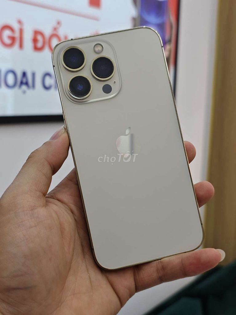 🍎iPhone 13pro 128G Gold đẹp đã thay pin new 100%