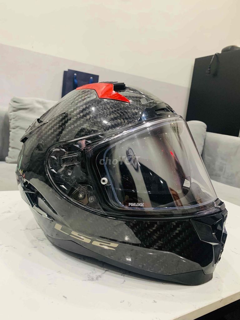 Mũ bảo hiểm fullfake LS2 carbon FF327. Mua bán Phụ tùng xe tại Huyện Hóc Môn Tp Hồ Chí Minh được đăng bởi Tài Dương Gia  hình 1