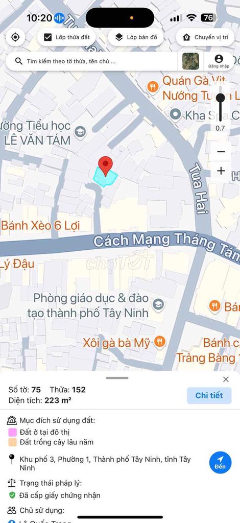 Giảm Mạnh Căn Nhà  220m2 hẻm 209 CMT8, KP3,P1, Tp Tây Ninh. Mua bán Nhà ở tại Thành phố Tây Ninh Tây Ninh được đăng bởi Gia Tuấn hình 4