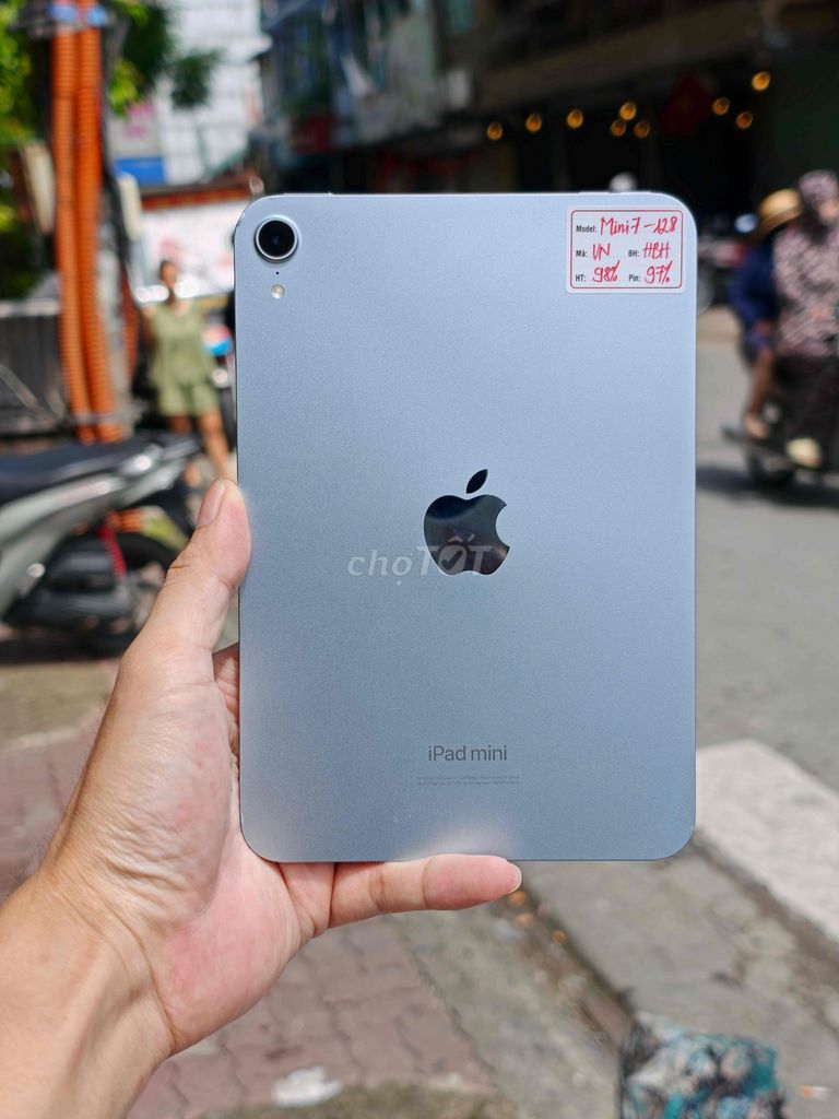 iPad Mini 7 128GB Blue Việt Nam. Mua bán Máy tính bảng tại Quận Đống Đa Hà Nội được đăng bởi Hà Dương hình 1